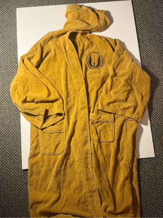 Other - Cosplay Star Wars Jedi Bath Robe Adult One Size Brown Hooded Fleece Loungewear
